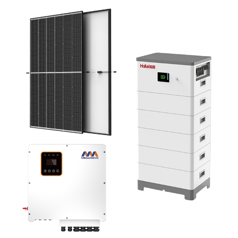 8KW Photovoltaic ornamentum cum 15KWh repono